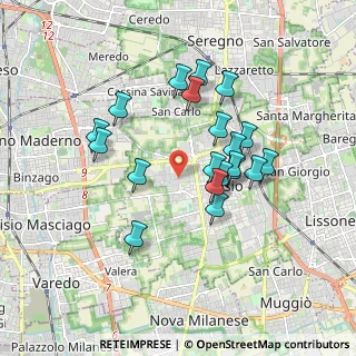 Mappa Via Carlo Marx, 20832 Desio MB, Italia (1.5645)