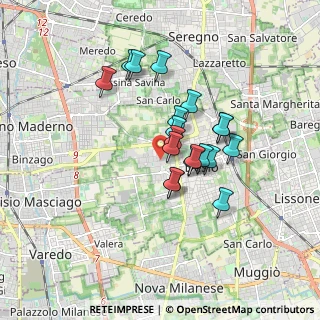 Mappa Via Carlo Marx, 20832 Desio MB, Italia (1.3605)