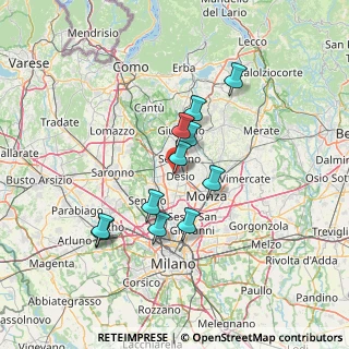 Mappa Via Carlo Marx, 20832 Desio MB, Italia (11.53364)