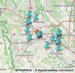 Mappa Largo S. Giuseppe, 21052 Busto Arsizio VA, Italia (5.97563)