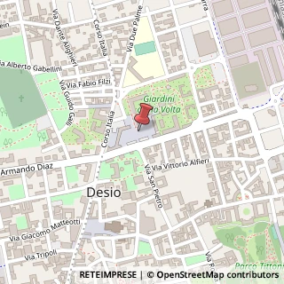Mappa Piazza Don Giussani, 4, 20832 Desio, Monza e Brianza (Lombardia)