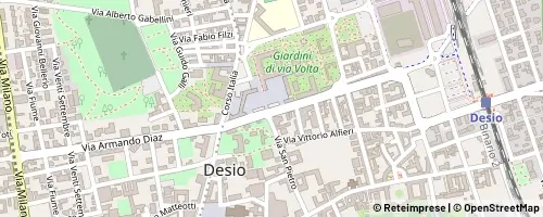 Mappa Desio