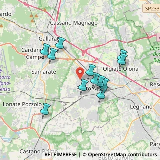Mappa Via Eugenio Filippini, 21052 Busto Arsizio VA, Italia (3.2425)