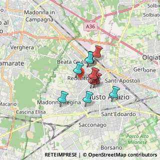 Mappa Via Caduti Nei Lager, 21052 Busto Arsizio VA, Italia (1.02364)