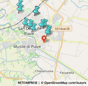 Mappa Via Francesco Guardi, 30027 San Donà di Piave VE, Italia (1.93273)