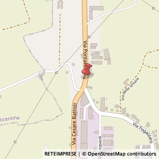 Mappa Via Pontaron, 1, 36030 Caldogno, Vicenza (Veneto)