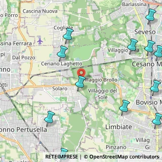 Mappa Via della Polveriera, 20033 Solaro MI, Italia (3.20583)