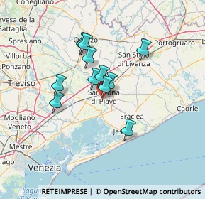 Mappa Via Vincenzo Bellini, 30024 Musile di Piave VE, Italia (10.02909)