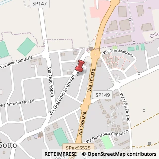 Mappa Via Giacomo Matteotti, 36, 24046 Osio Sotto, Bergamo (Lombardia)