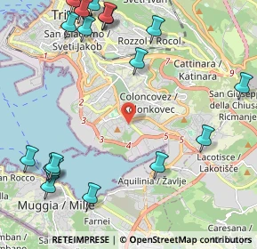 Mappa Via Antonio Pigafetta, 34147 Trieste TS, Italia (2.9975)