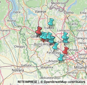 Mappa Via Pietro Verri, 21052 Busto Arsizio VA, Italia (8.54714)