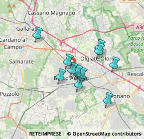 Mappa Via Pietro Verri, 21052 Busto Arsizio VA, Italia (2.72455)