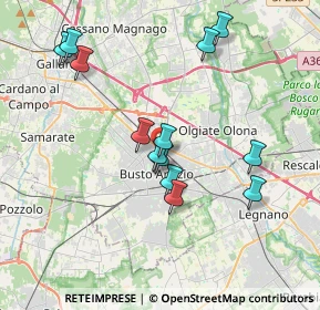 Mappa Via Pietro Verri, 21052 Busto Arsizio VA, Italia (3.59462)