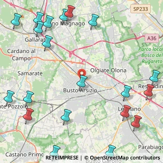 Mappa Via Pietro Verri, 21052 Busto Arsizio VA, Italia (6.577)