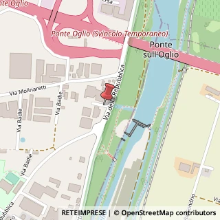Mappa Via della Repubblica, 18, 24060 Castelli Calepio, Bergamo (Lombardia)