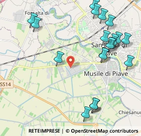 Mappa Via delle Industrie, 30024 Musile di Piave VE, Italia (2.5695)