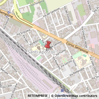 Mappa Via Genova, 12, 21052 Busto Arsizio, Varese (Lombardia)