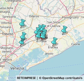 Mappa Via Genova, 30024 Musile di Piave VE, Italia (8.0875)