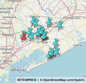 Mappa Via Genova, 30024 Musile di Piave VE, Italia (9.327)