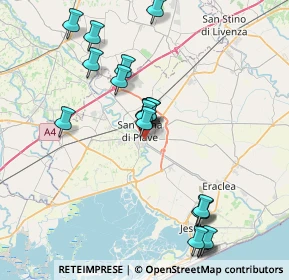 Mappa Via Genova, 30024 Musile di Piave VE, Italia (8.0335)