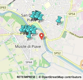 Mappa Via Genova, 30024 Musile di Piave VE, Italia (0.8475)