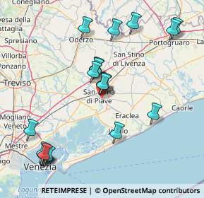 Mappa Via Lungo Piave Inferiore, 30027 San Donà di Piave VE, Italia (17.78)