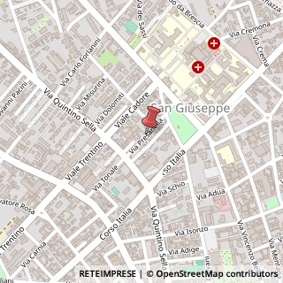 Mappa Via Presanella, 9, 21052 Alba, Cuneo (Piemonte)