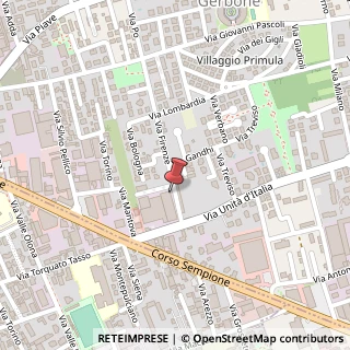 Mappa Via Firenze, 1, 21057 Olgiate Olona, Varese (Lombardia)