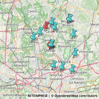 Mappa Corso Italia, 20832 Desio MB, Italia (7.11)