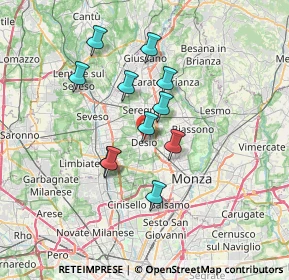 Mappa Corso Italia, 20832 Desio MB, Italia (5.69818)
