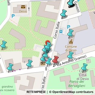 Mappa Corso Italia, 20832 Desio MB, Italia (0.0892)