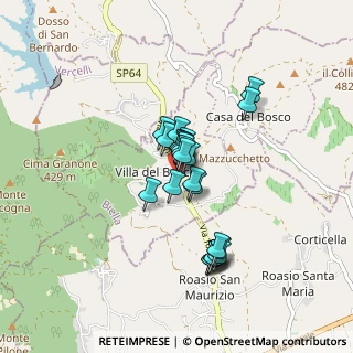 Mappa SP64, 13868 Villa del Bosco BI, Italia (0.59917)