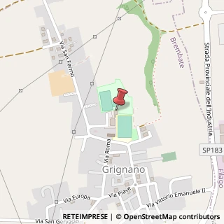 Mappa Via Resistenza, 4, 24041 Brembate, Bergamo (Lombardia)