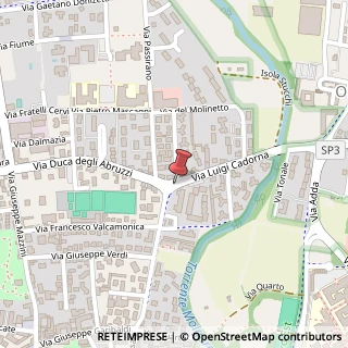 Mappa Via Cadorna Luigi, 17, 20871 Vimercate, Monza e Brianza (Lombardia)