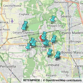 Mappa Via Roma, 20020 Villaggio Brollo MI, Italia (1.5145)