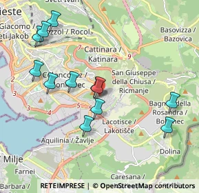 Mappa Piazza XXV Aprile, 34147 Trieste TS, Italia (2.00917)