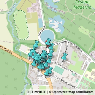 Mappa Via Stelvio, 20812 Limbiate MB, Italia (0.2)