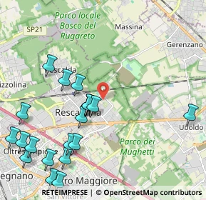 Mappa Via Nazario Sauro, 20027 Rescaldina MI, Italia (2.55)