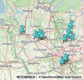 Mappa Via Nazario Sauro, 20027 Rescaldina MI, Italia (15.31)