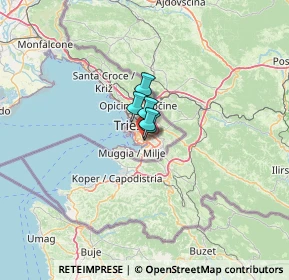 Mappa Via Pietraferrata, 34148 Trieste TS, Italia (33.04364)