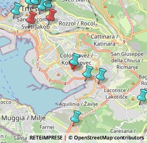 Mappa Via Pietraferrata, 34148 Trieste TS, Italia (3.339)