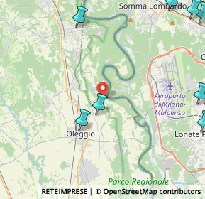 Mappa Via Sonzini Moiolo, 28047 Oleggio NO, Italia (7.625)