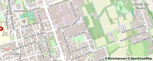 Mappa Lissone
