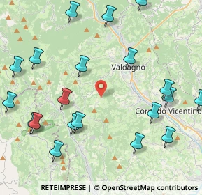 Mappa Contrada Ciocchi, 36078 Valdagno VI, Italia (5.2665)