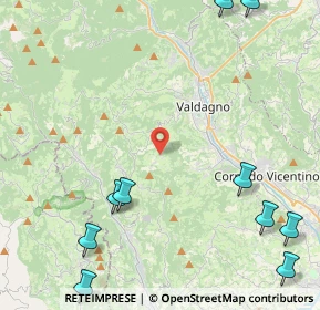 Mappa Contrada Ciocchi, 36078 Valdagno VI, Italia (6.93615)