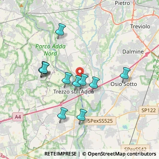 Mappa Via S. Rocco, 24042 Capriate San Gervasio BG, Italia (3.47364)