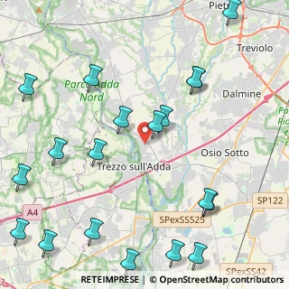Mappa Via S. Rocco, 24042 Capriate San Gervasio BG, Italia (5.937)