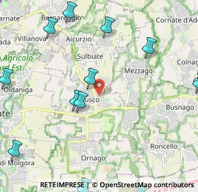 Mappa Via Tonale, 20882 Bellusco MB, Italia (3.07467)