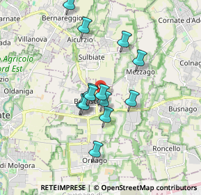 Mappa Via Tonale, 20882 Bellusco MB, Italia (1.42538)