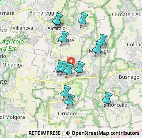 Mappa Via Tonale, 20882 Bellusco MB, Italia (1.62)